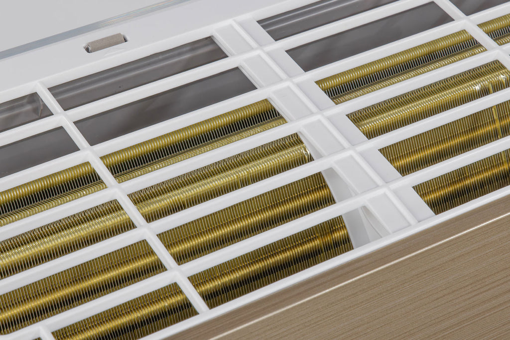 AIRE ACONDICIONADO DE DISEÑO VIVAX R+ ACP-12CH35AERI+ R32 ORO