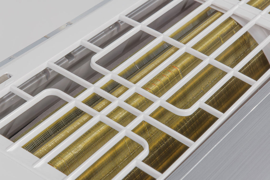 AIRE ACONDICIONADO DE DISEÑO VIVAX R+ ACP-12CH35AERI+ R32 PLATA