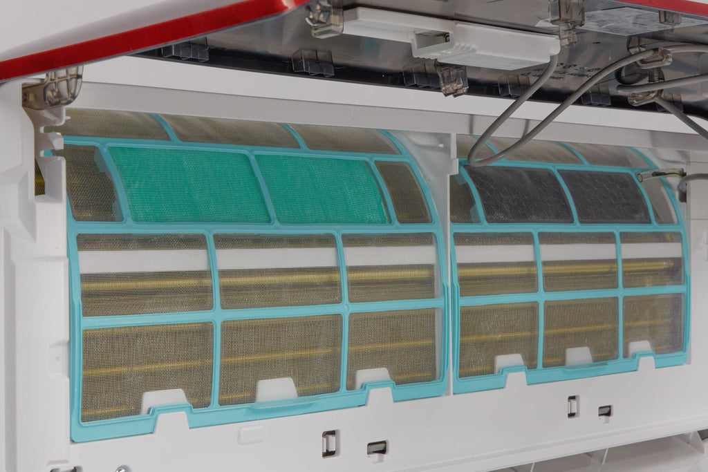 AIRE ACONDICIONADO DE DISEÑO VIVAX R+ ACP-12CH35AERI+ R32 ROJO