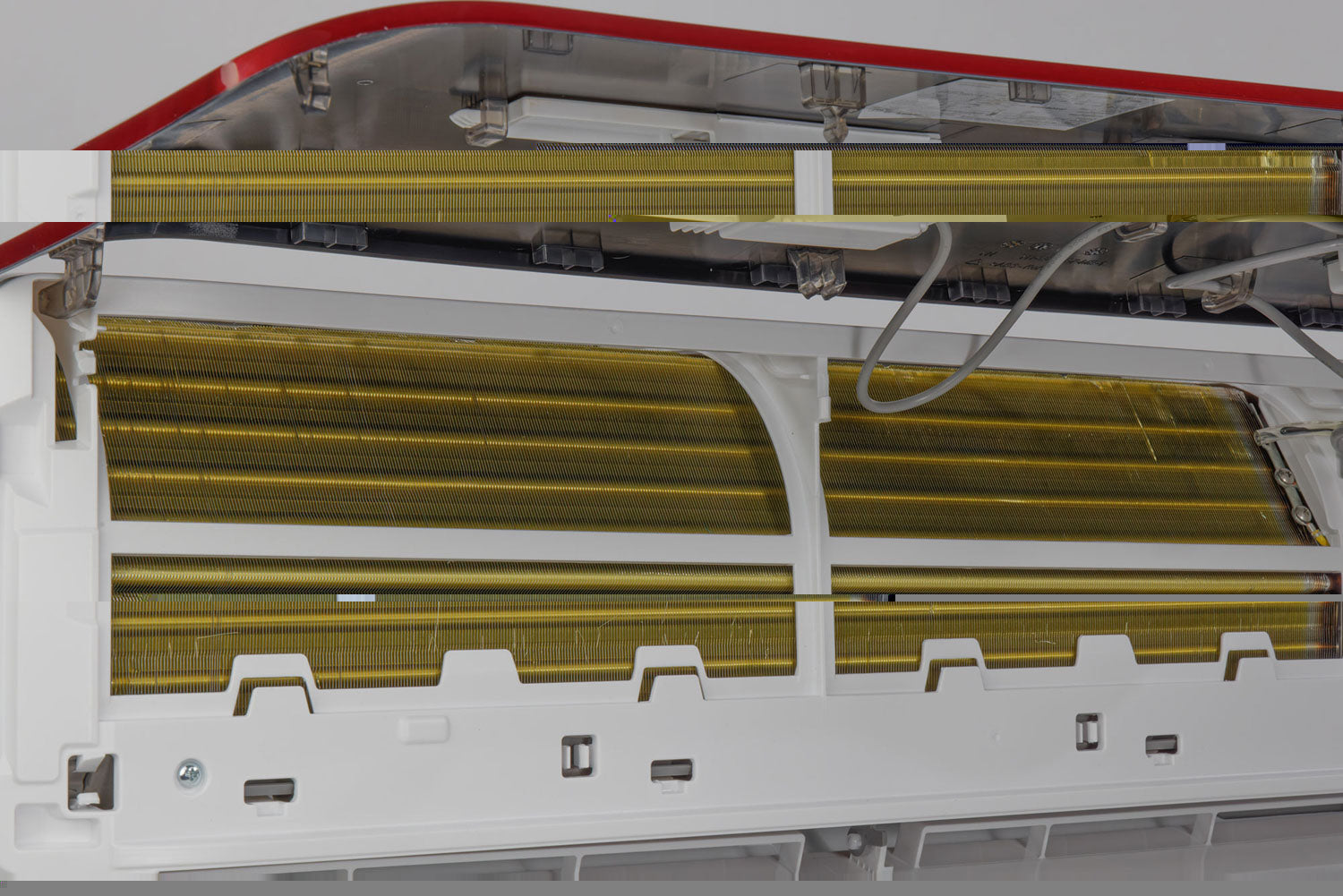 AIRE ACONDICIONADO DE DISEÑO VIVAX R+ ACP-12CH35AERI+ R32 ROJO