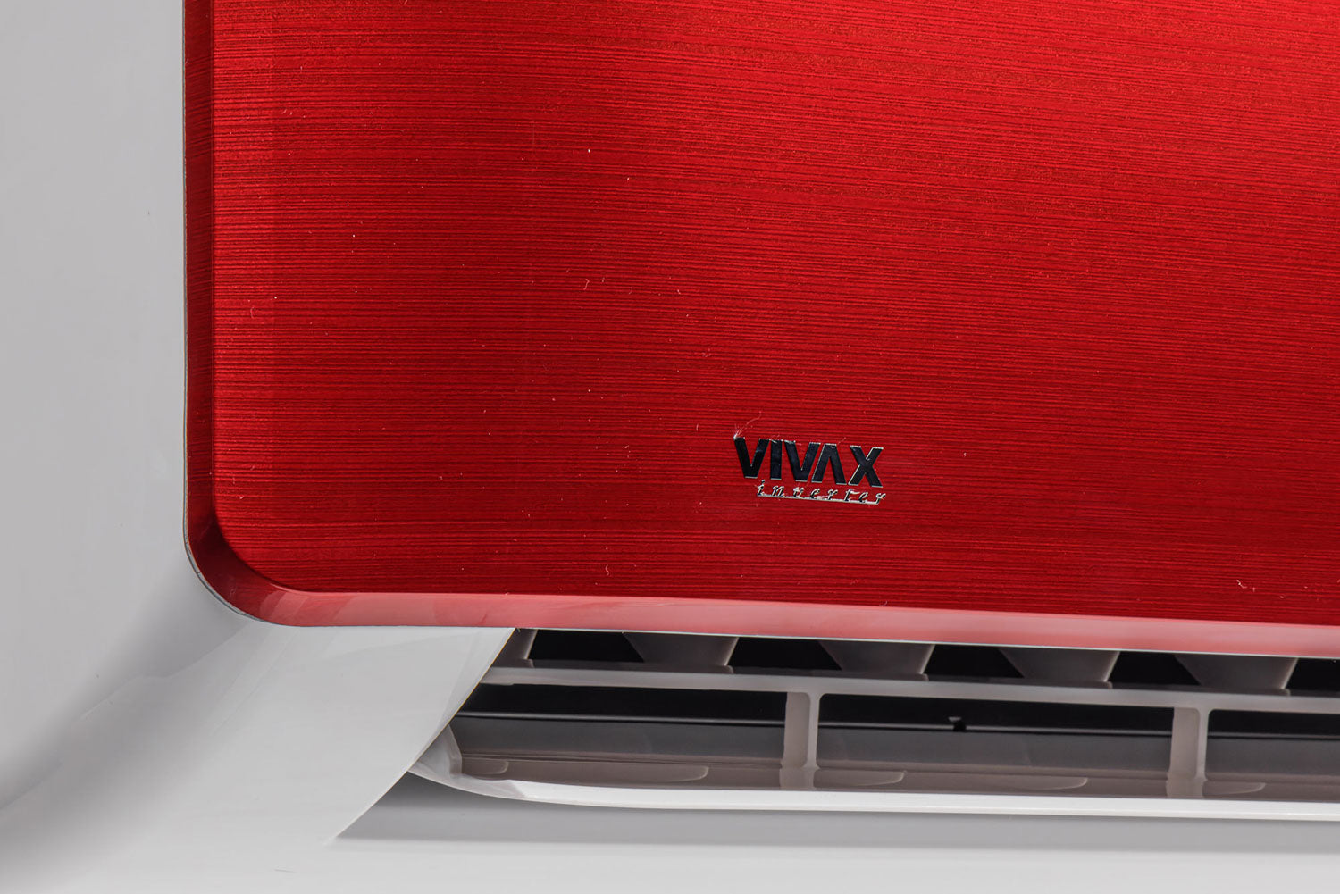 AIRE ACONDICIONADO DE DISEÑO VIVAX R+ ACP-12CH35AERI+ R32 ROJO