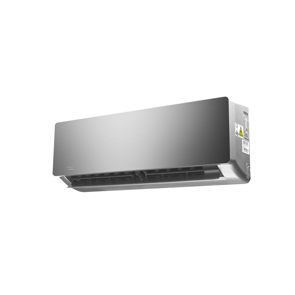 AIRE ACONDICIONADO DE DISEÑO VIVAX R+ ACP-12CH35AERI+ R32 ESPEJO PLATA