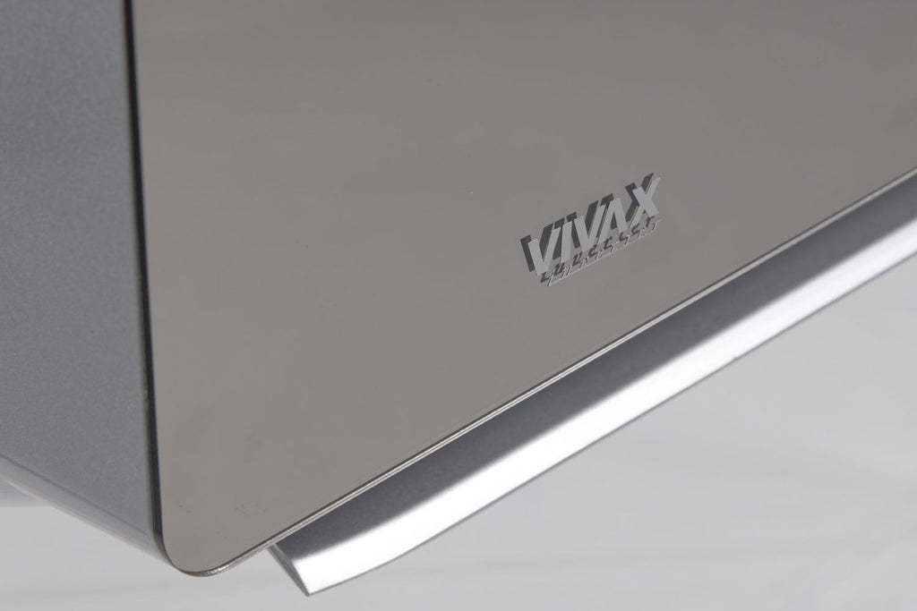 AIRE ACONDICIONADO DE DISEÑO VIVAX R+ ACP-12CH35AERI+ R32 ESPEJO PLATA