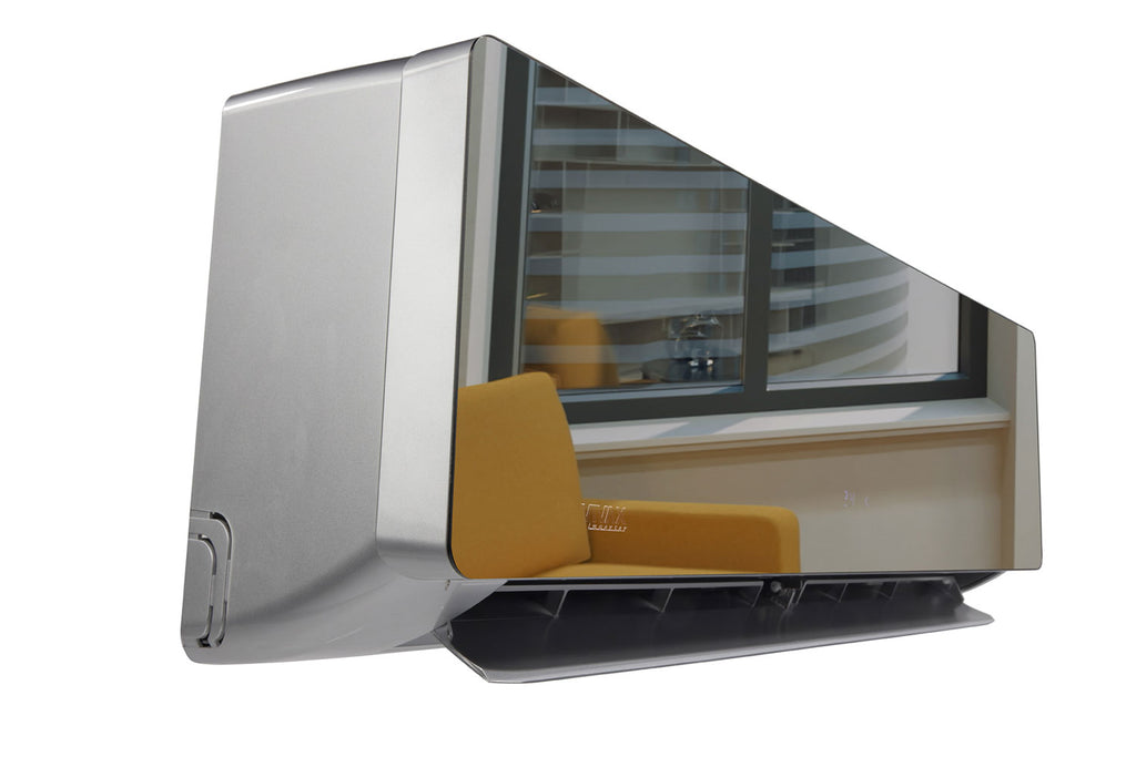 AIRE ACONDICIONADO DE DISEÑO VIVAX R+ ACP-12CH35AERI+ R32 ESPEJO PLATA
